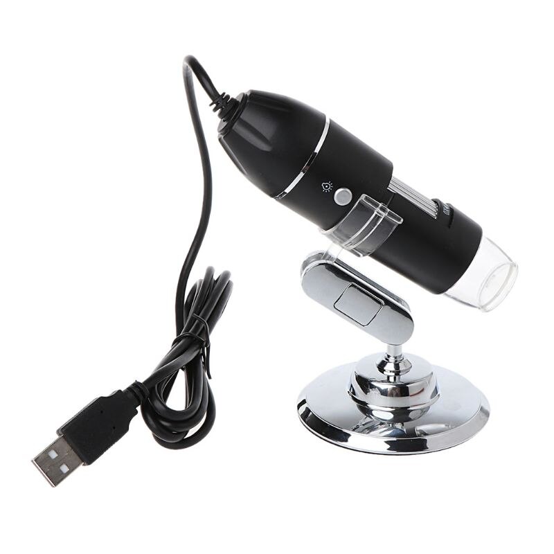 1000X Digital Mikroskop USB Endoskop 8LED Kamera Microscopio Lupe w stehen C5AC