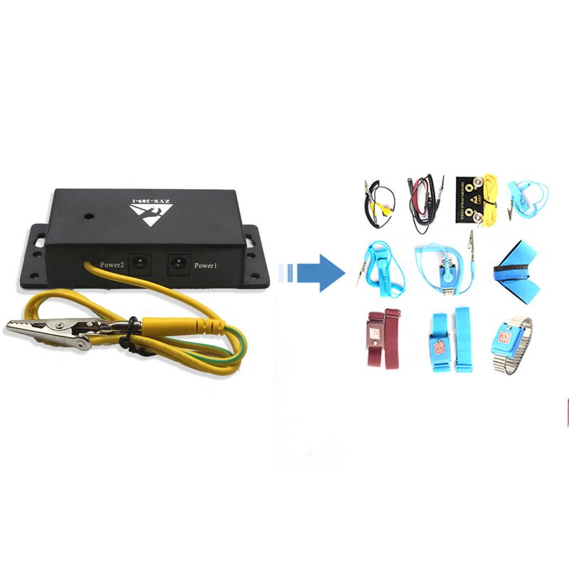 Auto-alarm Anti static ESD wrist strap tester one output Anti-static online monitor for Anti-static Electronic #35