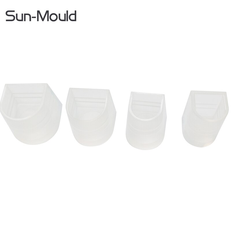 Protectores de tacón para zapatos de baile latino, clásicos, 4 tipos de tacones de salón, protector de puntas de talón, tacón de plastico, 20 par/lote