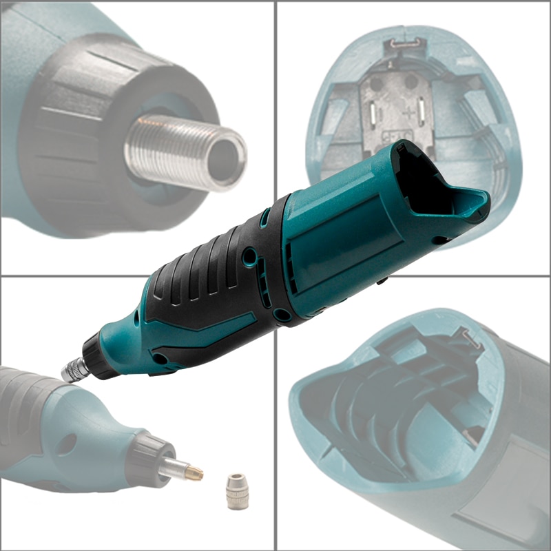 Trapano elettrico professionale per smerigliatrice 12V 25000 giri/min strumento per Manicure per lucidatura di File per trapano per unghie per trapano per unghie Bosch 12V