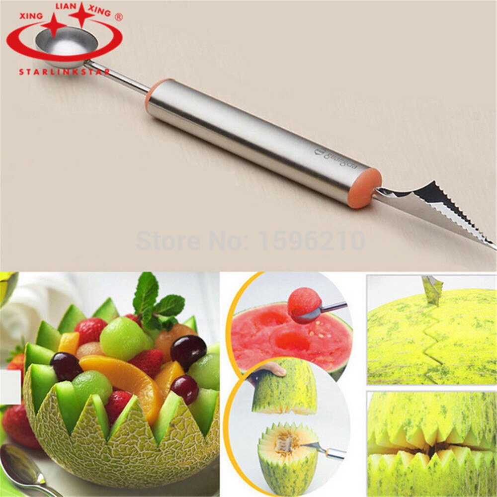 Fruit Spoon Cutter Fruit Vegetable Carving Knife Chisel Chef Kit Digging Spoon Melon Baller Kitchen Tools