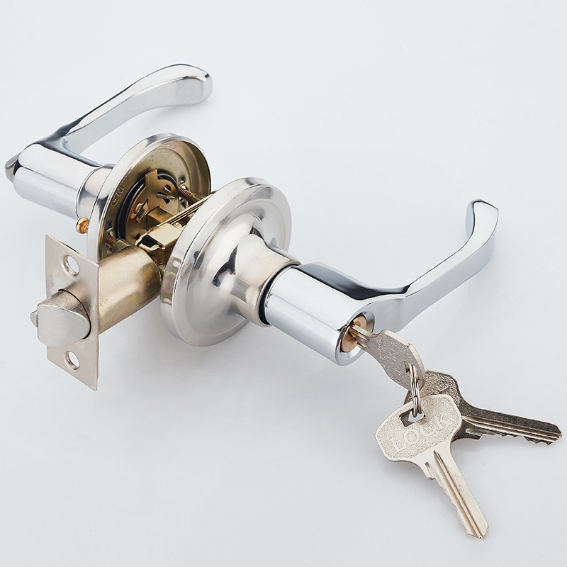 Kantoor hardware slot binnen keuken deurslot badkamer drie handvat handvat slot  zp7101617