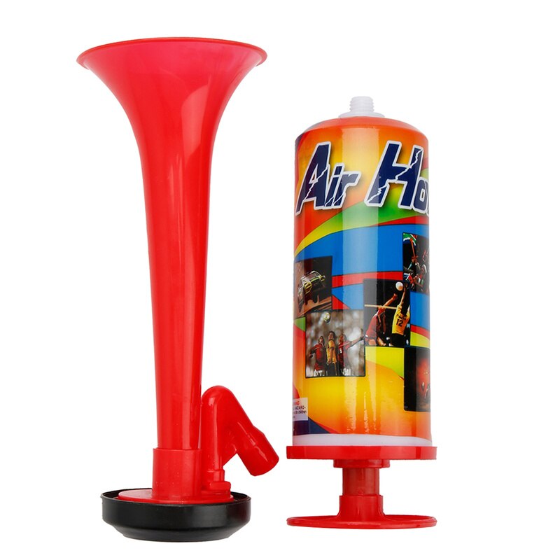 Hand Push Air Fan Horn Cheerleading Sports Meeting Cheer Club Trumpet Kids Children Toy Gas Pump Football Soccer Games