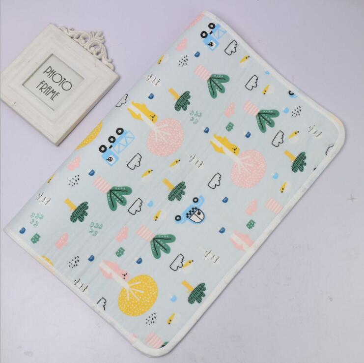 Portable Changing Pad Cover Baby Diaper Changing Mat Baby Washable Diaper Pad Diaper Changing Mat Reusable Wipes 70*120CM: Forest