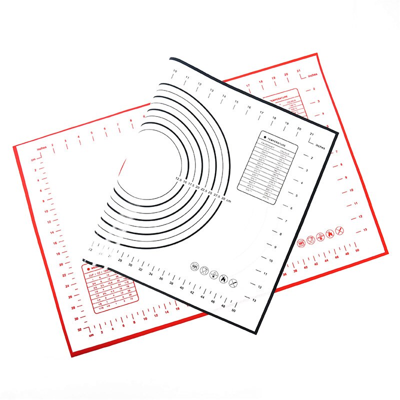 Dough Silicone Baking Mat Pizza Dough Maker Pastry Kitchen Cooking Gadgets Bakeware Kneading Pad Accessories