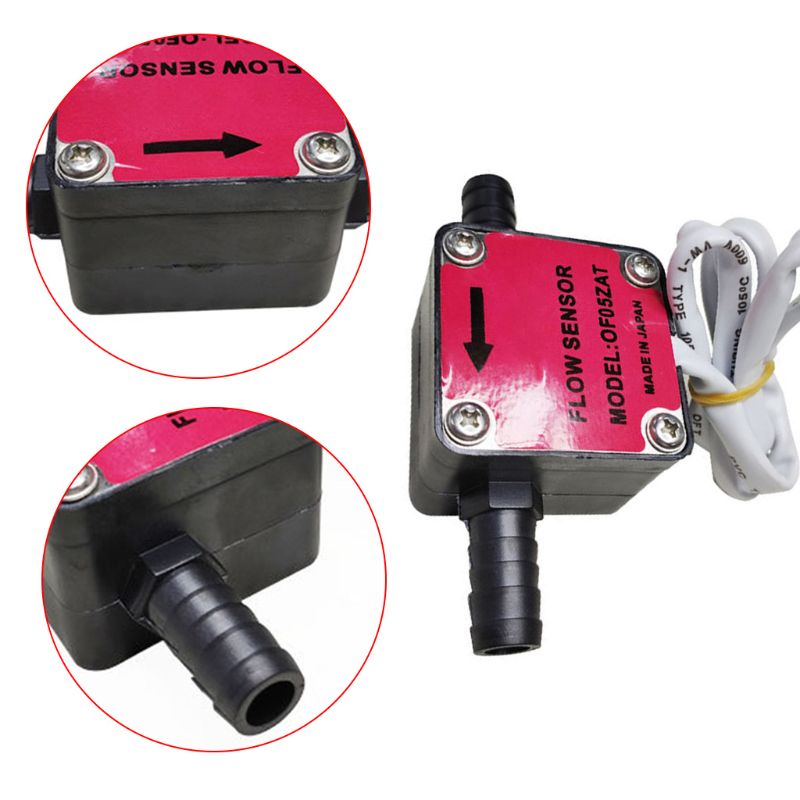 3" Flow Meter Indicator Sensor Counter Hall Flowmeter Lubricating Multipurpose Oil Fuel Gas Milk Water Liquid