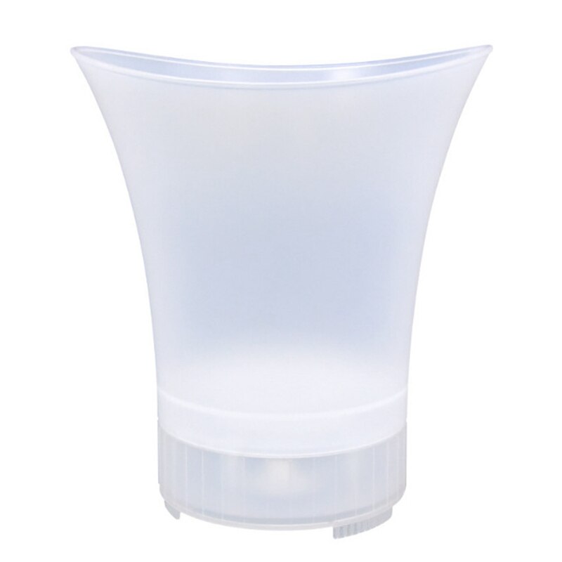 Cubo de hielo con luz LED y Altavoz Bluetooth, gran capacidad, champán/recipientes para bebida para , casa, Bar,5L: Default Title