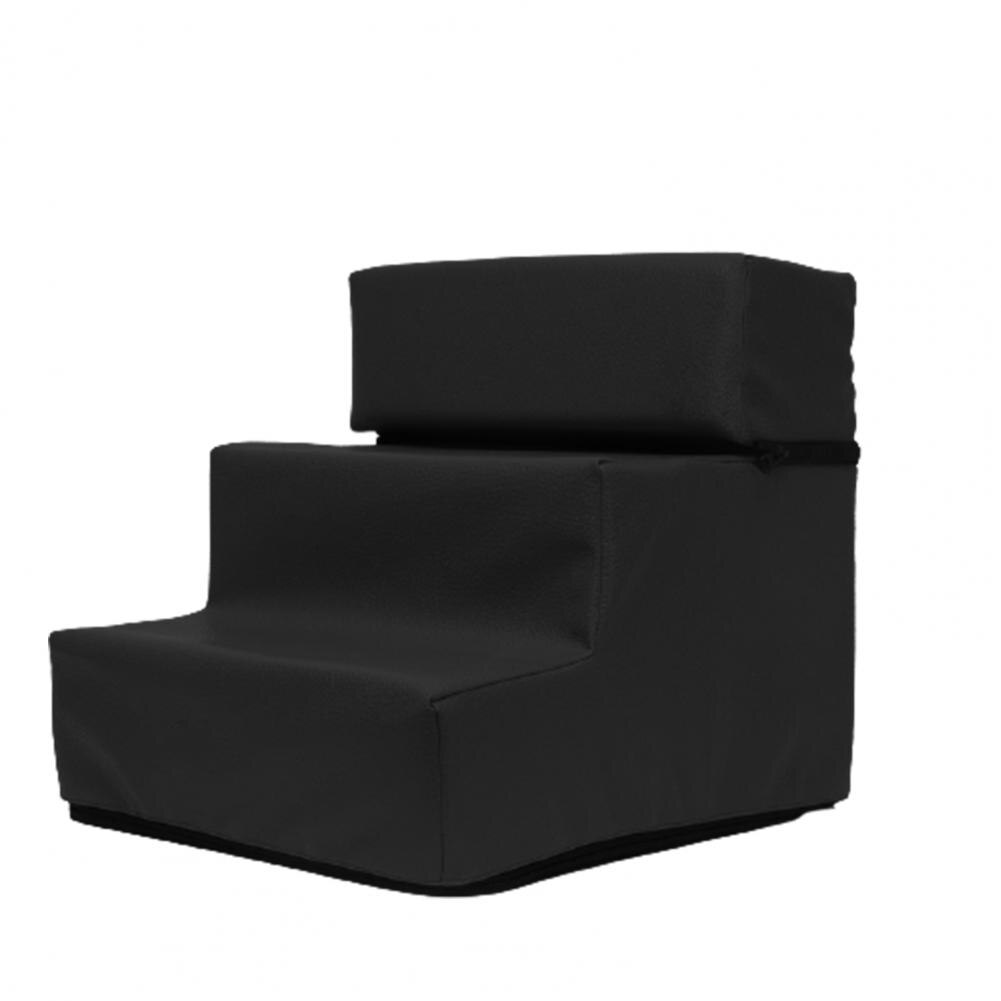 Detachable Washable Climbing Ladder Case Non-slip Pet Ladder Cover Replacement Puppy Ramp Climbing Ladder Case: Black 2