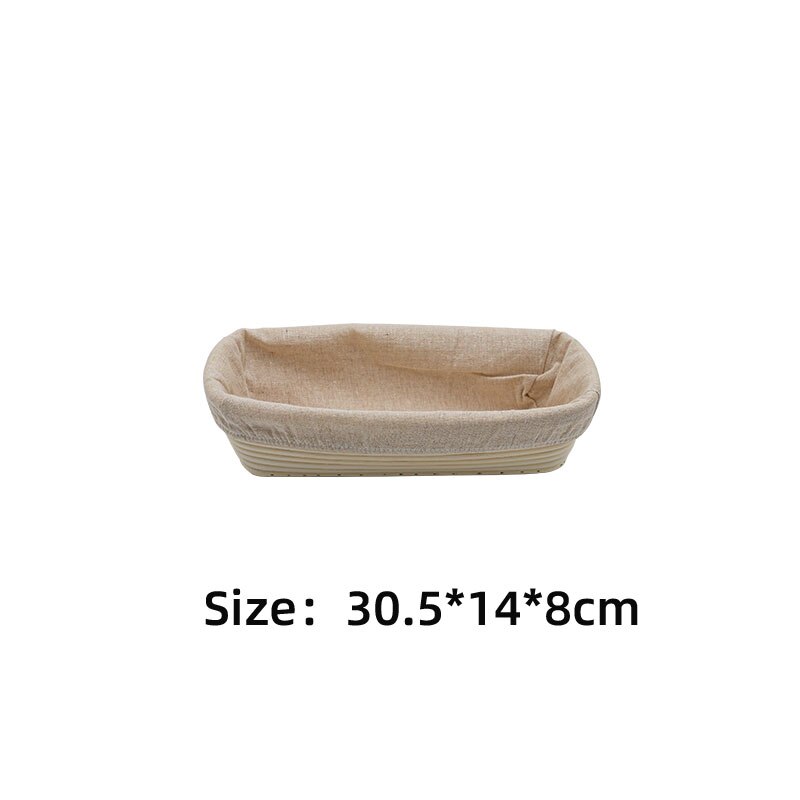 baking accessories rattan basket patisserie outils accessoires cesta mimbre panier rangement osier bread tools wicker pastry: 30.5X14X8