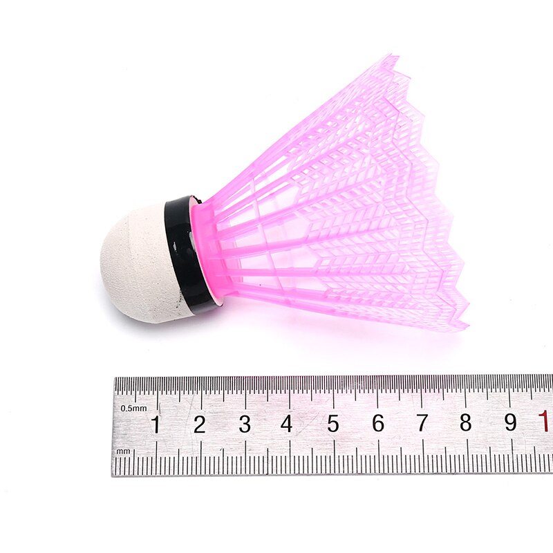 Volantes de bádminton de colores, plumas de ganso, pelotas de bádminton para deportes al aire libre, accesorios de bádminton duraderos, 12 Uds.
