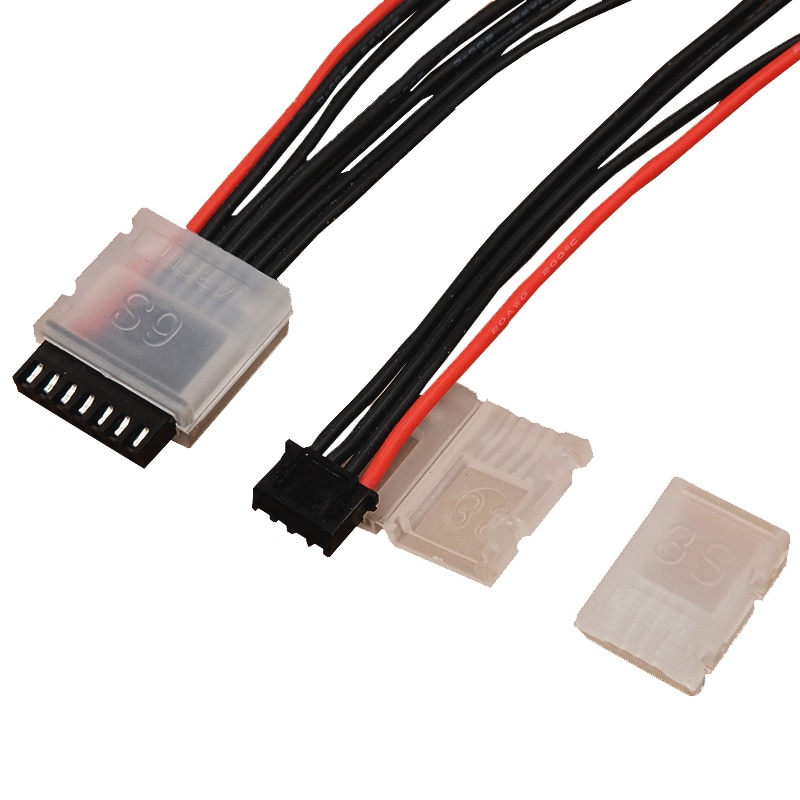 10 pièces, clip de boucle AB 2s 3s 4s 5s 6s, modèle de batterie au lithium, protecteur de tête d'équilibrage, connecteur de prise d'équilibre