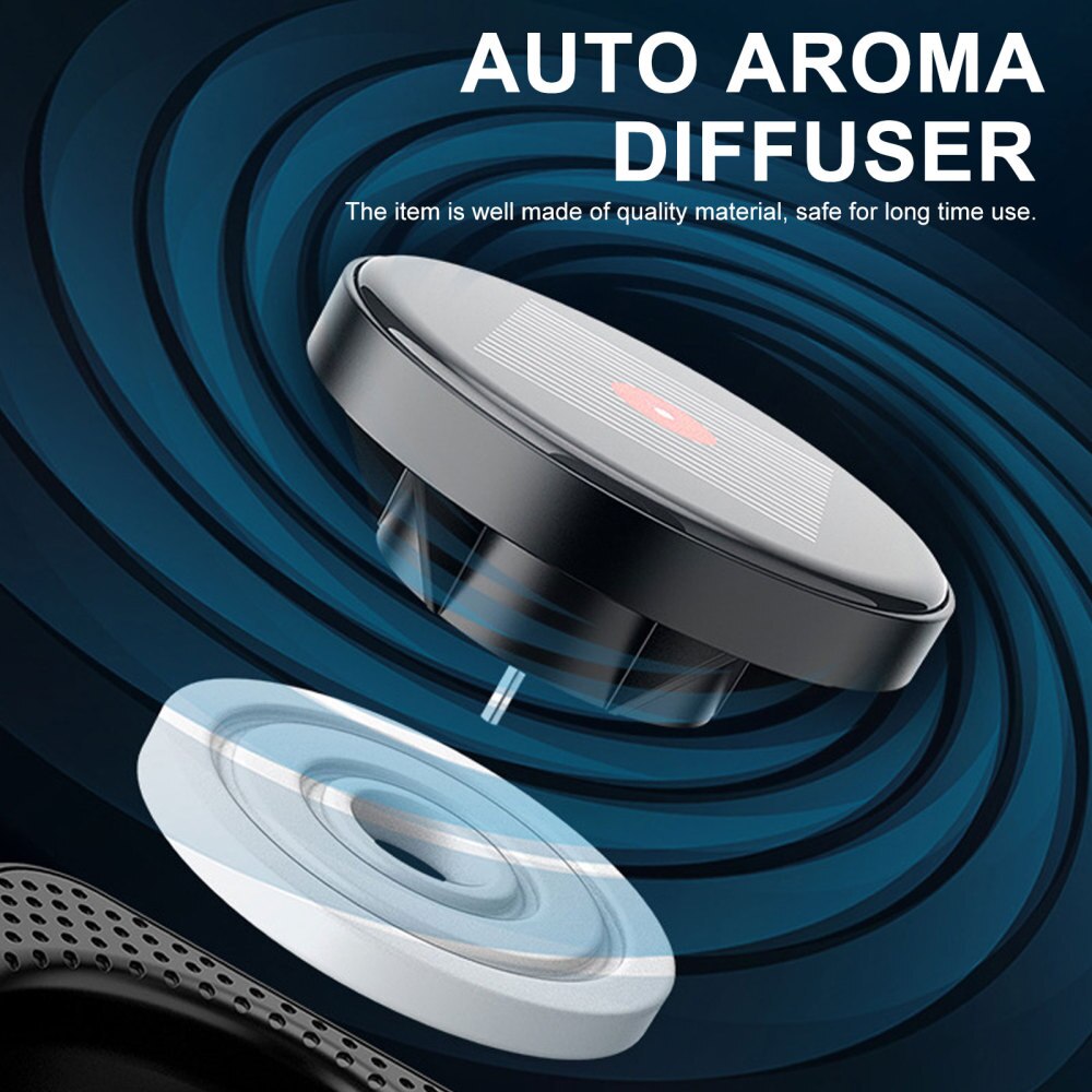 Auto Luchtverfrisser Auto Aroma Diffuser Fonograaf Vorm Solar Aroma Ornament