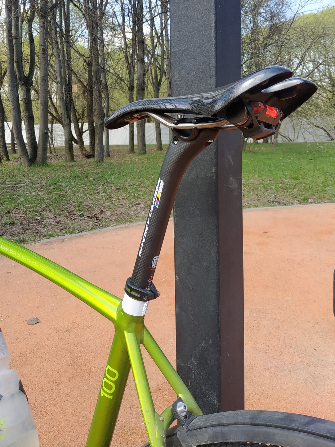 Tija de sillín de carbono 27,2/30,8/31,6mm mate/brillo 3k fibra de carbono MTB/bicicletas de carretera tija de sillín de fibra de carbono tubo de asiento ligero 350/400mm