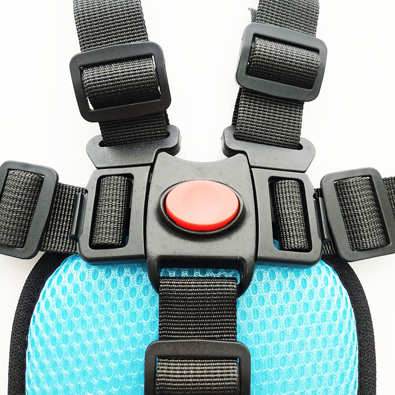 5-punts babyharnas universeel voor de meeste baby buggy kinderstoel veiligheidsgordel met kruis schouder taille pad babyaccessoires