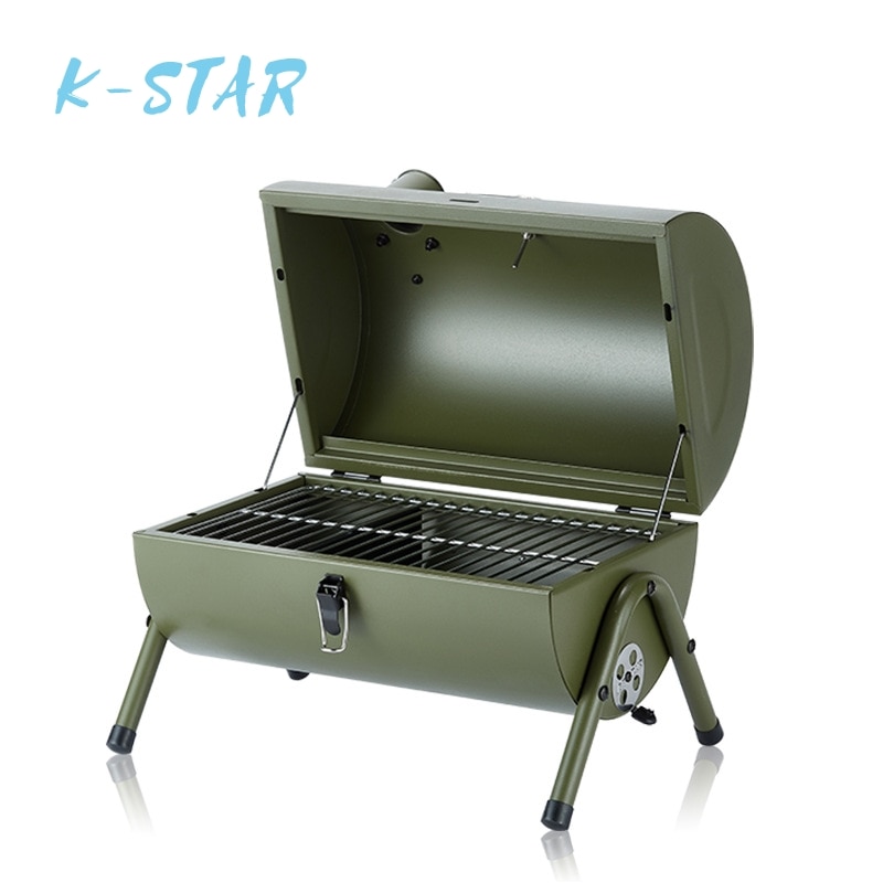 K-STAR Household Portable Outdoor Barbecue Stove Full Set Charcoal Oven Tool BBQ Thickened Charcoal Grill Picnic Charbroiler