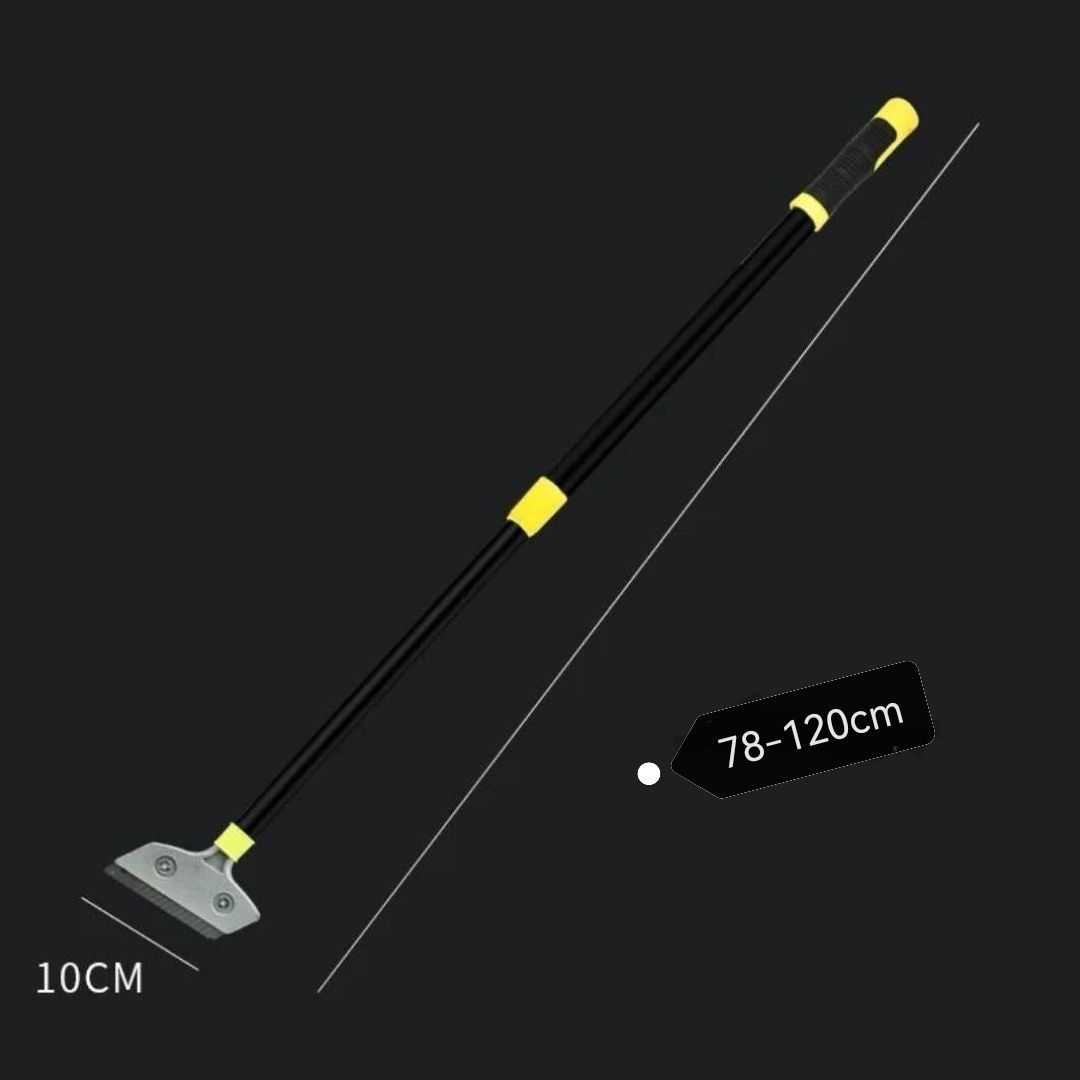 Retractable aluminum alloy cutter head cleaning shovel floor glass degumming cleaning beauty joint shovel wall blade
