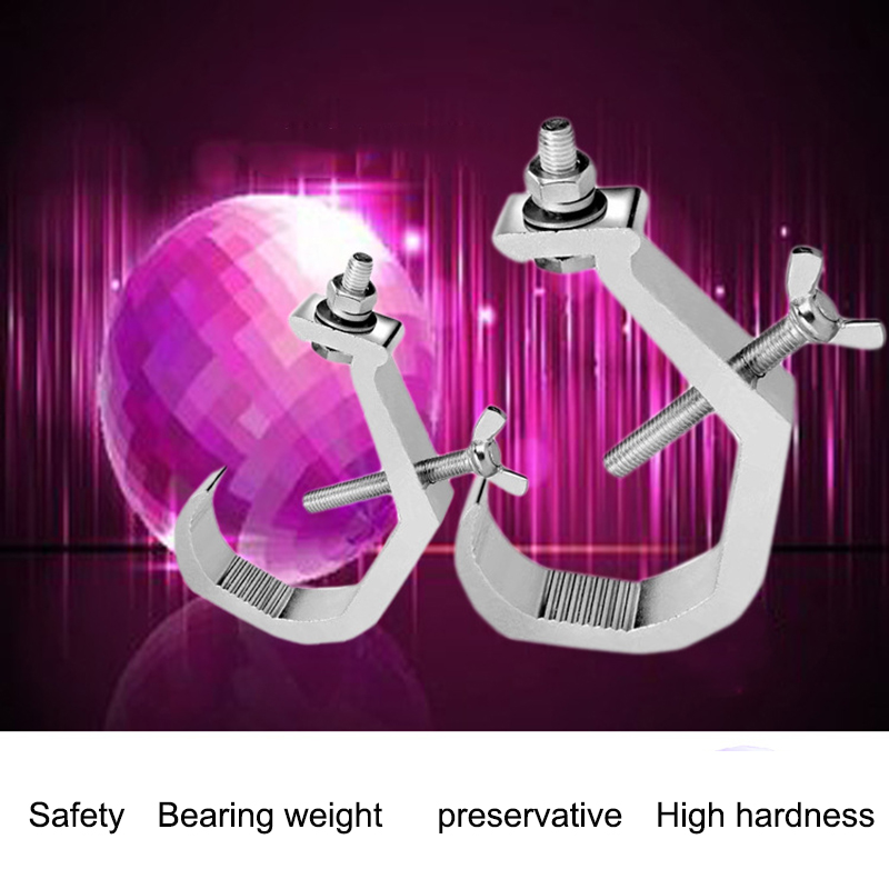 1 Pc DJ Light Stage Light 30kg 35-52mm Stage Hook Light Clamp Holder LED Stage Effect Light Truss