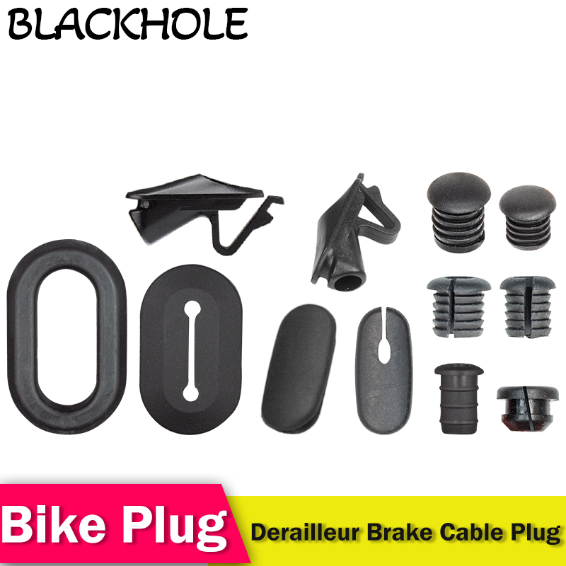 Tapones de Cable de bicicleta, marco de bicicleta de montaña, orificio de freno, marco de bicicleta de carretera, desviador de horquilla, enchufe de línea Di2, Cable de grava para bicicleta eléctrica, piezas de enchufe de orificio de línea