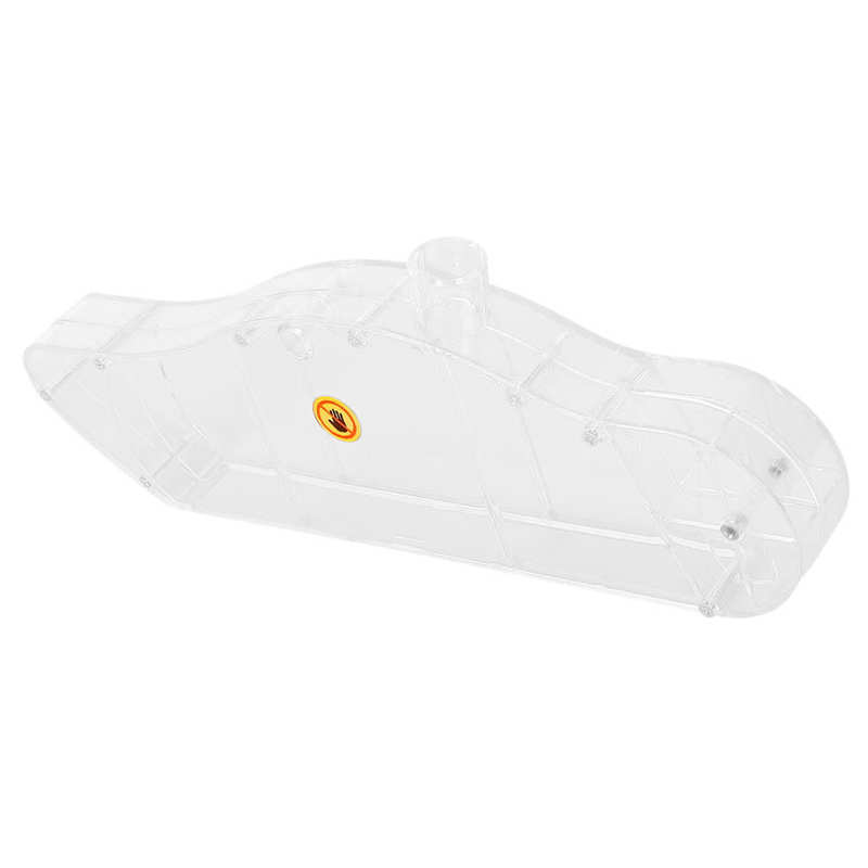 Table Saw Protective Cover Saw Blade Protection Cover Transparent Acrylic for 7 inch Woodworking Table Saw