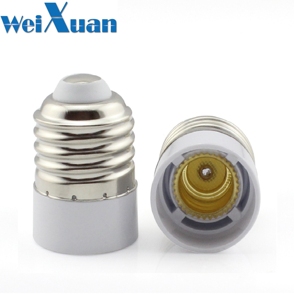 E27 om E14 Adapter Base Socket Reducer Adapter Converter hittebestendige Anti-brandende Geen Brandgevaar LED Licht socket