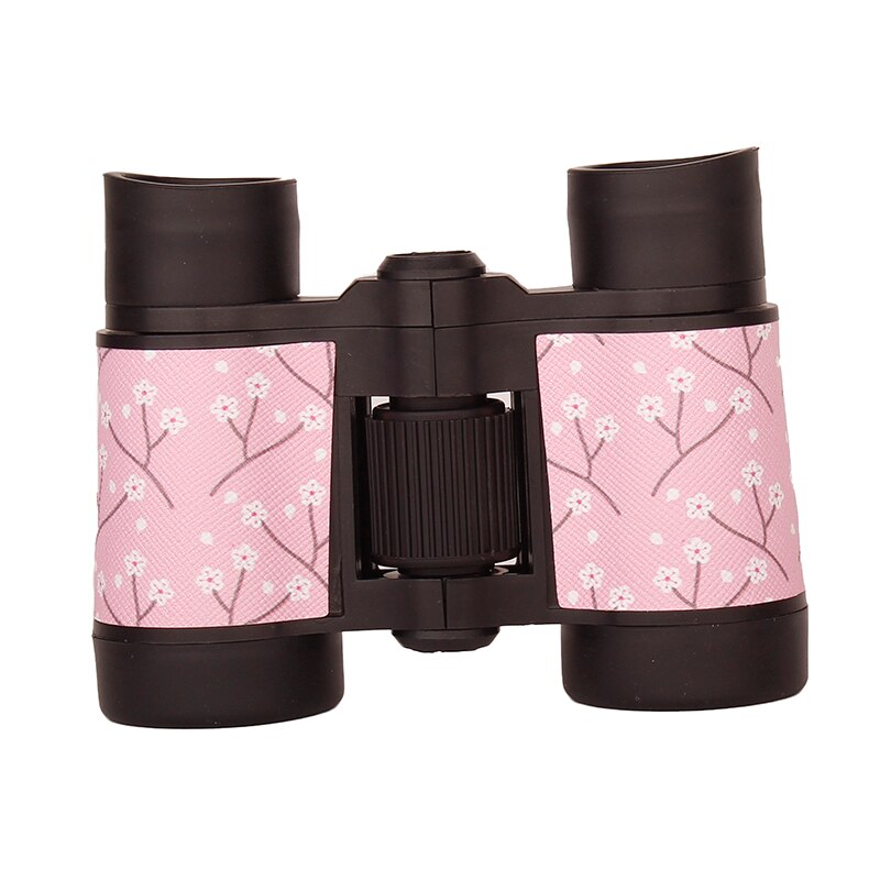 4x30 Binocolo Colorato Telescopio Fisso Zoom Anti-skid Regolabile In Gomma Giocattolo Per Bambini All'aperto Bird Watching Telescopio di Viaggio regali: F