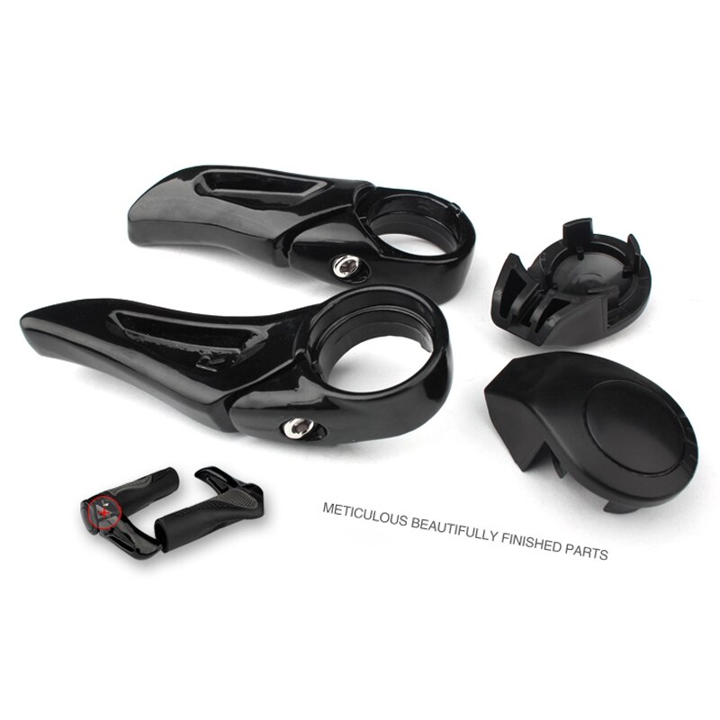 Fietsen mountainbike fietsstuur stuurgrepen eind lock-on ergonomisch