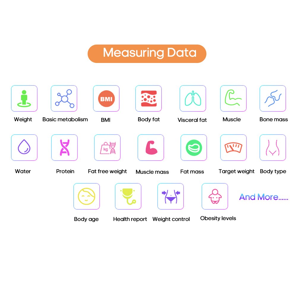 Bathroom Body Fat BT Electronic Digital Scale Human Weight Mi Scales lcd Display Body Index Electronic Smart Weighing Scales