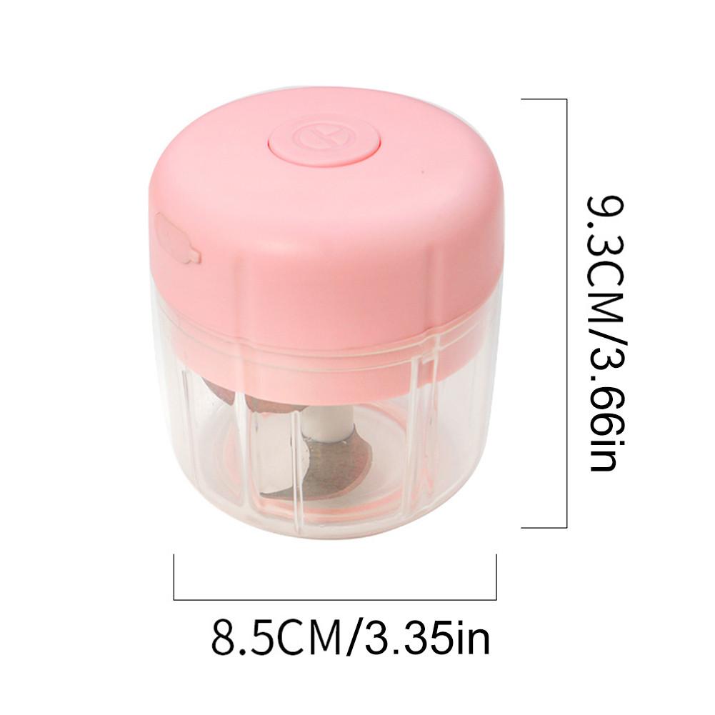 Mini Electric Food Chopper USB Rechargeable Food Mincer Kitchen Electric Pepper Garlic Vegetables Meat Ginger Chopper Mincer