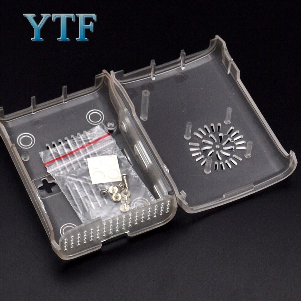 Raspberry Pi 3 Modell B ABS Fall Schwarz/Weiß/transparent Raspberry Pi 2 Fall Abdeckung Shell Gehäuse Box ABS box