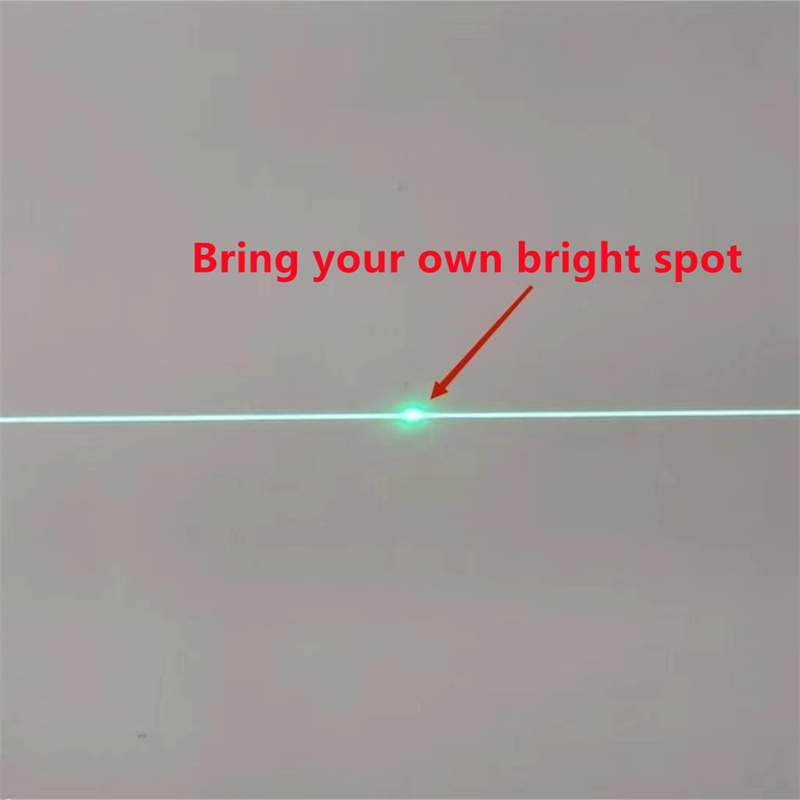 2//3/5 linii poziom lasera zielona głowica linii specjalna linia z jasnym punktem świetlnym moduł lasera zielonej linii dioda poziom lasera