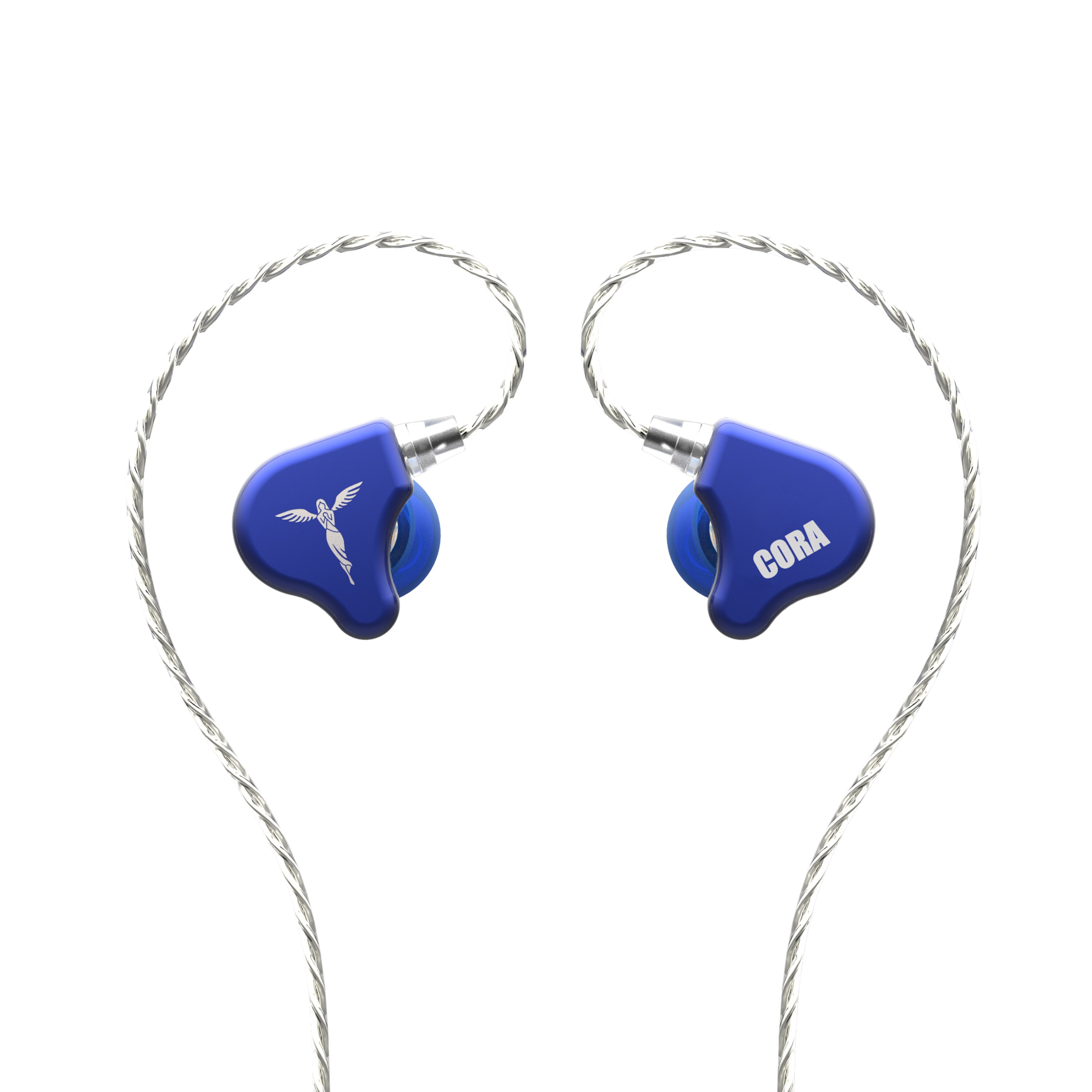 TANCHJIM Cora dynamique ecouteurs Macaron simple 3.5mm HiFi musique In-Ear écouteurs: Blue