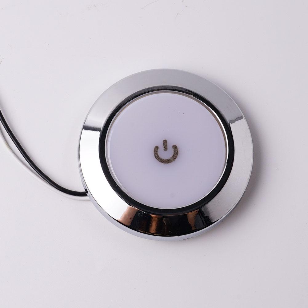 12V berühren Lampe RV Innen Decke LED Licht mit Dimmer Schalter Auto Innen LED Runde Licht RV Innen Dach lampe Für Stiefel