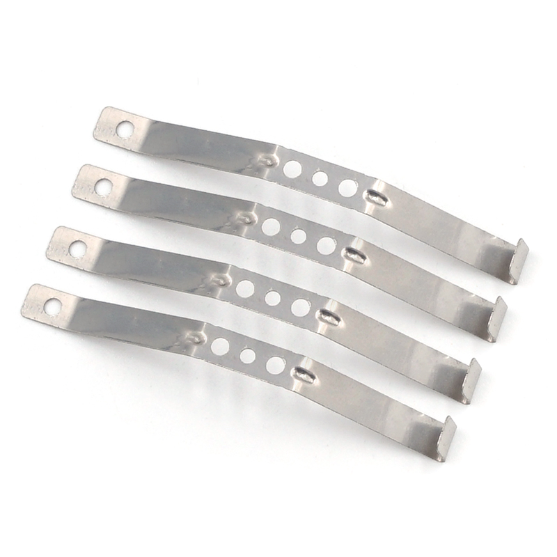 4- set metallfjädrar för wpl  b14 b24 c14 c24 1/16 armélastbil reservdelar