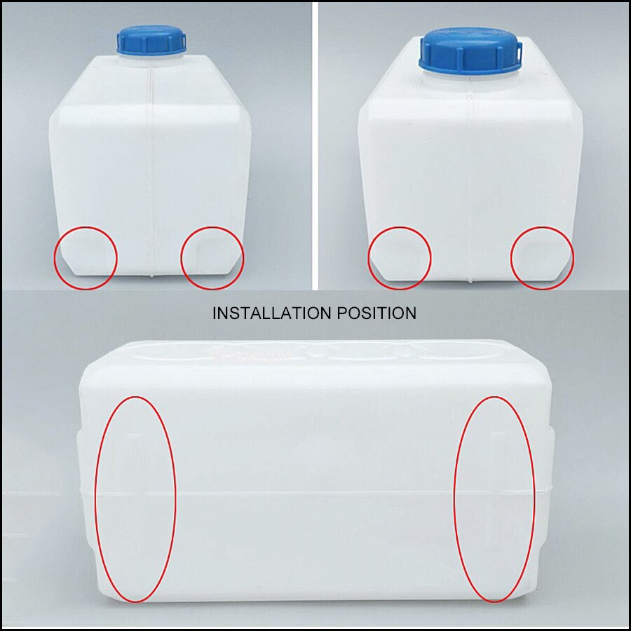 Wooeight Plastic Fuel Tank Portable Multi-function Gasoline Oil Storage Box Fit for Webasto Eberspacher Heaters of Electric Car