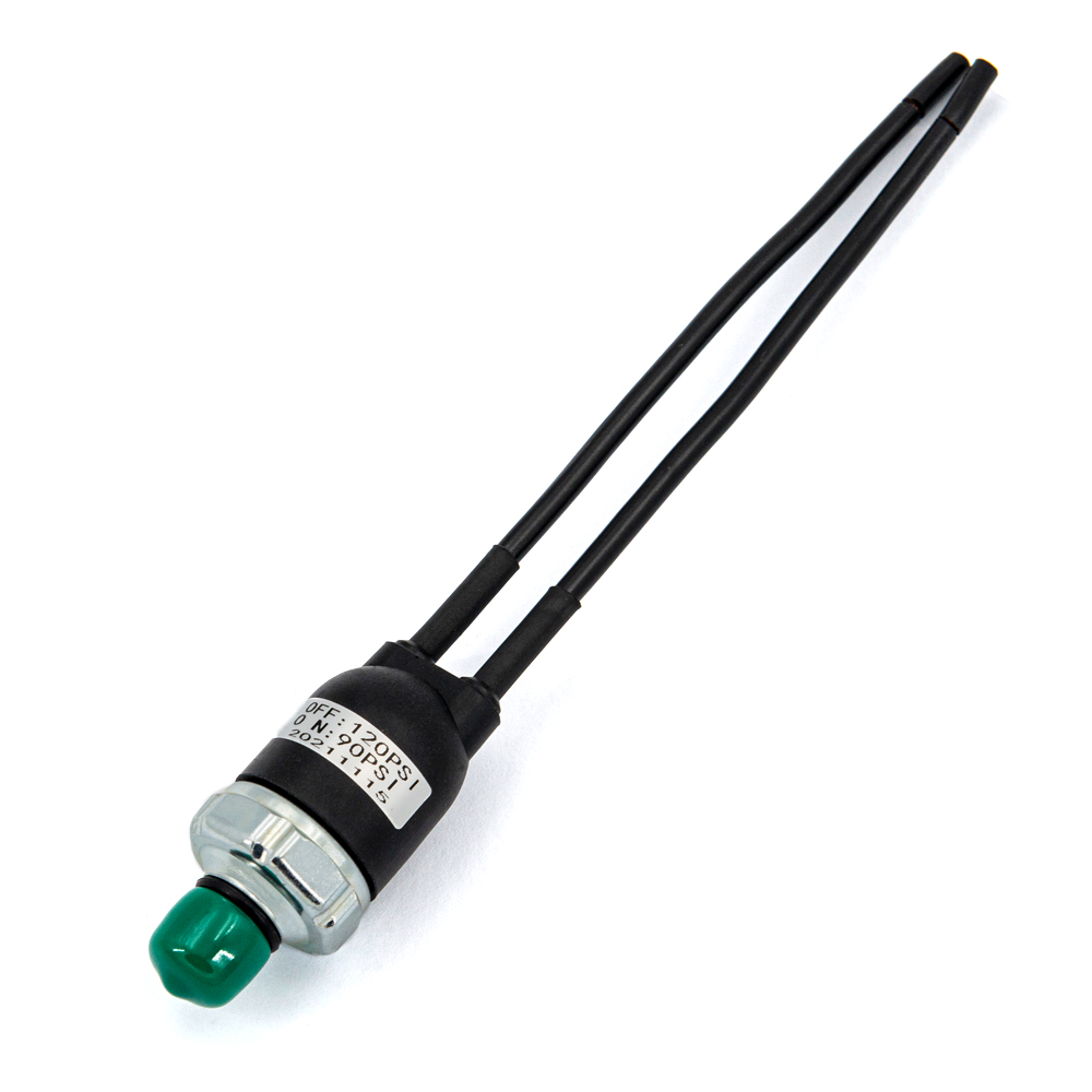 Válvula de conmutación de control de presión de compresor de aire universal 70-100PSI, 90-120PSI, 120-150PSI, 150-175PSI para sistemas de aire automotrices: Gris oscuro
