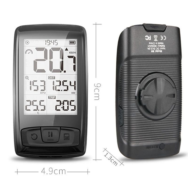 Wireless Bluetooth Speedometer Speed/Cadence Sensor Waterproof Cycling Bike Computer