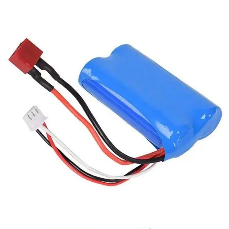 7.4V 3000mAh 18650 rechargeable battery suitable for remote-controlled aircraft, off-road vehicles, RC automotive accessories