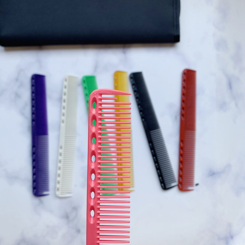 6 Colors Hair Combs Barber Hairdressing Hair Cutting Brush Anti-static Tangle Pro Salon Hair Care Styling Tool
