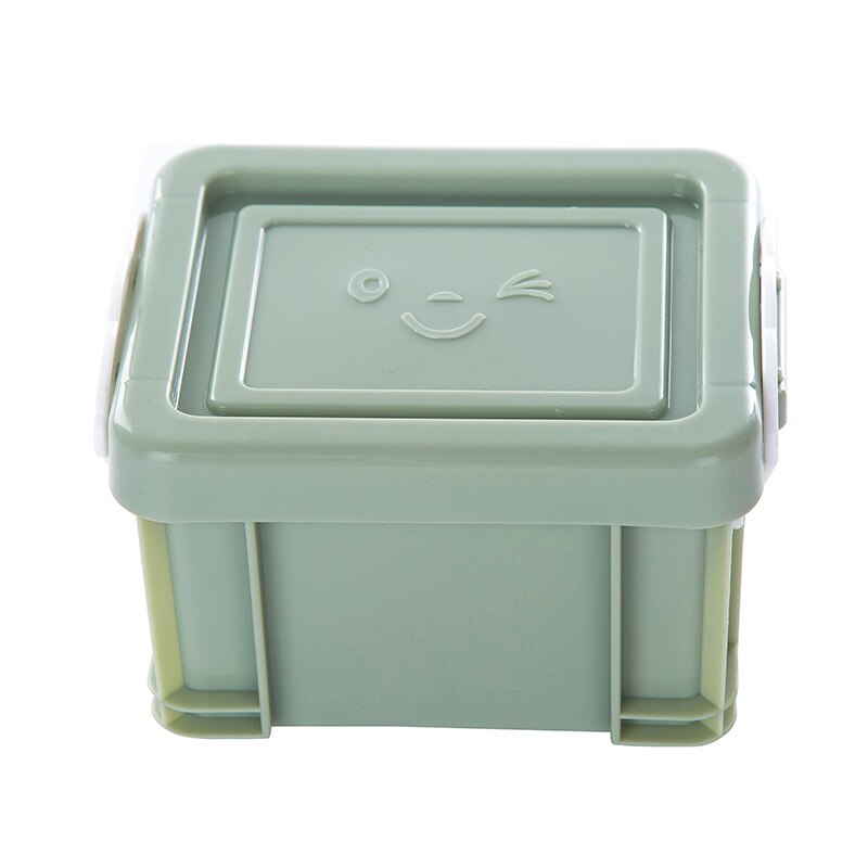 Large Sewing Box Set Household Portable 10 Piece Set Mini Tool Sewing Thread Multi-function Sewing Kit: Green