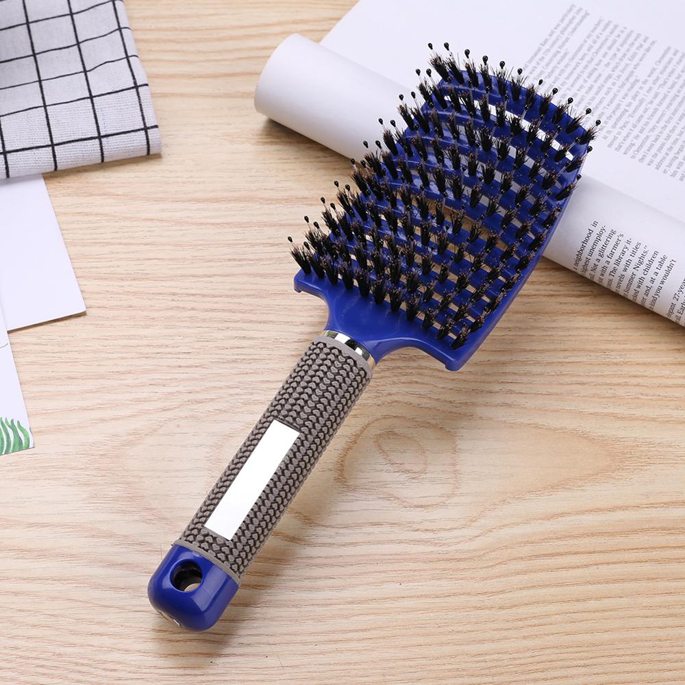 Hair Brush Magic Hair Comb Hairbrush Bristle Nylon Women Wet Curly Detangle Hair Brush for Salon Hairdressing Styling Tools
