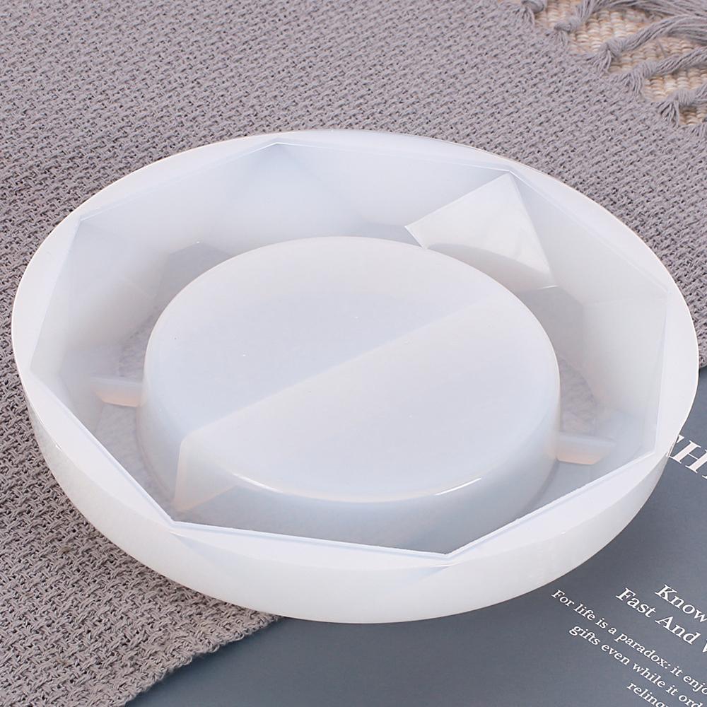 Hartvormige asbak siliconen mal diy kristal epoxy uv hars mal kunstbenodigdheden