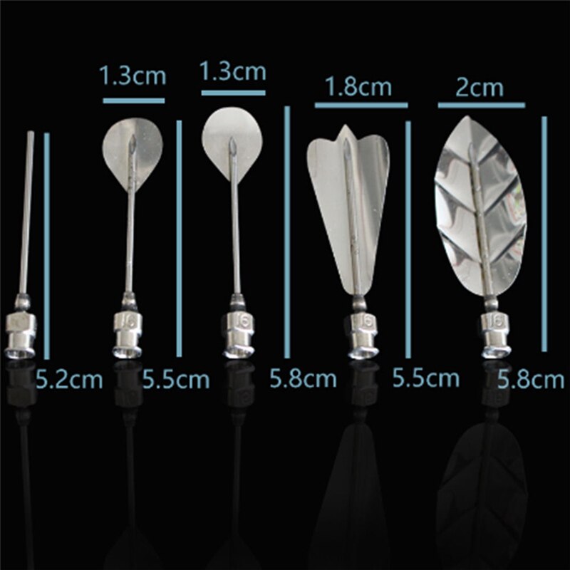 10/11pcs 3D Jelly Flower Carving Tool Art Home Kitchen Stainless Steel Gelatin Pudding Nozzle Syringe Cake Decorating Utensil