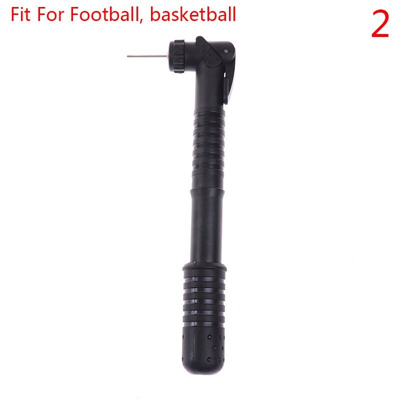 Mini sykling terrengsykkelpumpe dobbel takt sykkelpumpe med feste: For ballspill