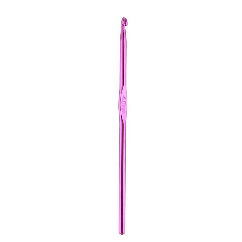 2-10Mm Aluminium Haak Breinaalden Naalden Voor Hand Ambachten Zak Trui Metalen Haak Weave Haak Naalden accessoires: 4.5mm Crochet hook