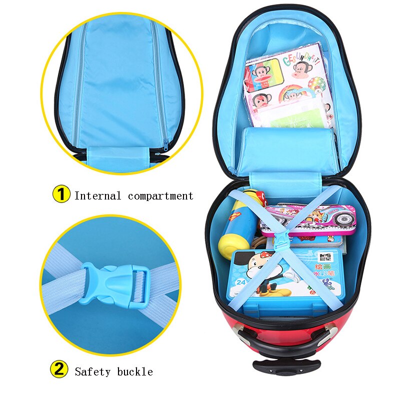 Kids Koffer Kinderen Reizen Trolley Koffer Wielen Koffer voor Kinderen Rollende Bagage Koffer Kind Reisbagage Tassen Case