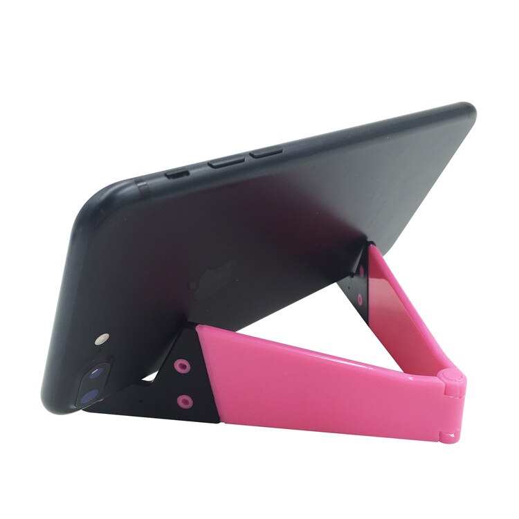 Soporte plegable Universal para teléfono móvil, soporte de escritorio para tableta iPhone X 8, iPad 9,7 Pro 10,5 Air 2/1: Pink