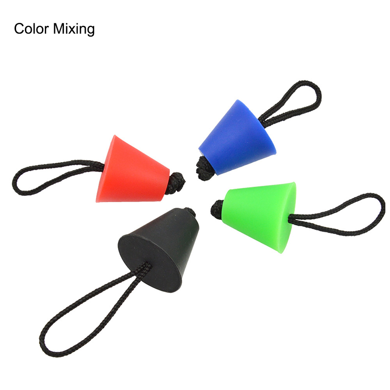 Kit de tapones universales de silicona para Kayak, tapones duraderos para canoa, tapón resistente al desgaste, pieza de repuesto, 4 piezas: color mixing