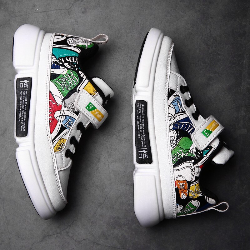 Kinderschoenen jongen kinderen sport casual sneaker lente herfst meisjes schoenen peuter baby pu sneaker meisjes schoenen rubber
