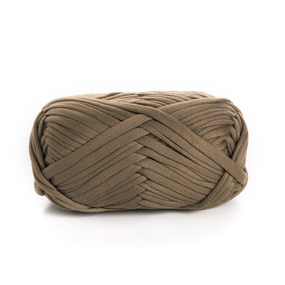 30M Weven Draad Garen Zachte Polyester Geweven Zak Tapijt Diy Hand-Gebreide Materiaal Wol Breien Gevlochten Doek Garen vrouw