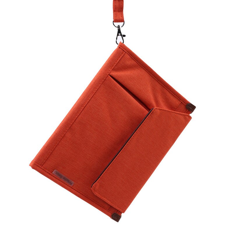 Mężczyźni wodoodporne podróży aktówka przenośny uczeń teczka Oksford aktówka notebooki robić przechowywania telefonu akcesoria podróżne: pomarańczowy